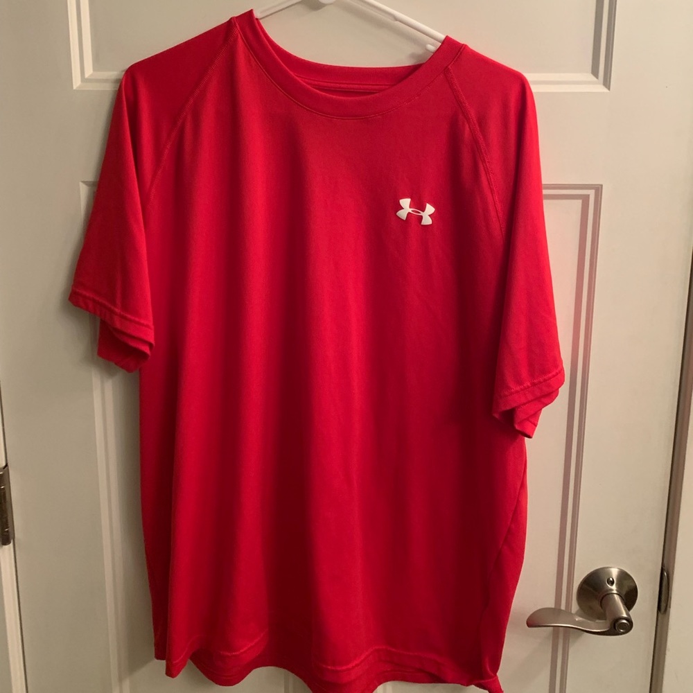 Red Under Armour Shirt